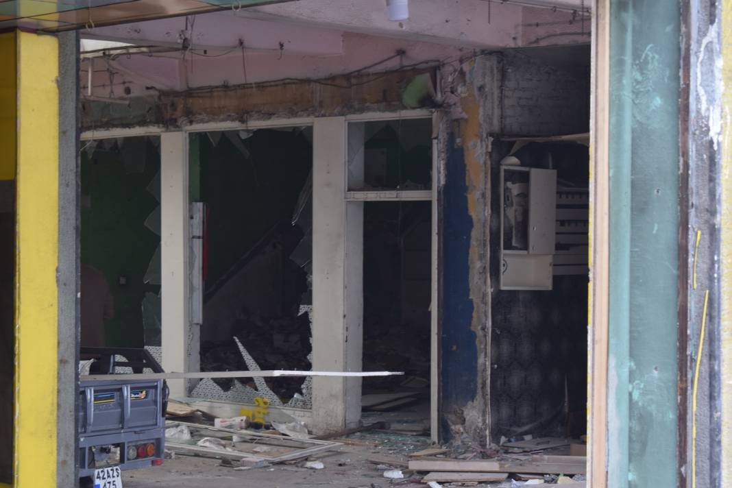 Konya’nın meşhur Peynir Pazarı’nda yıkım başladı 11