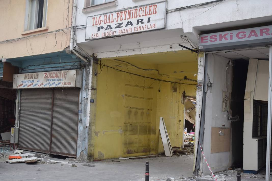 Konya’nın meşhur Peynir Pazarı’nda yıkım başladı 9