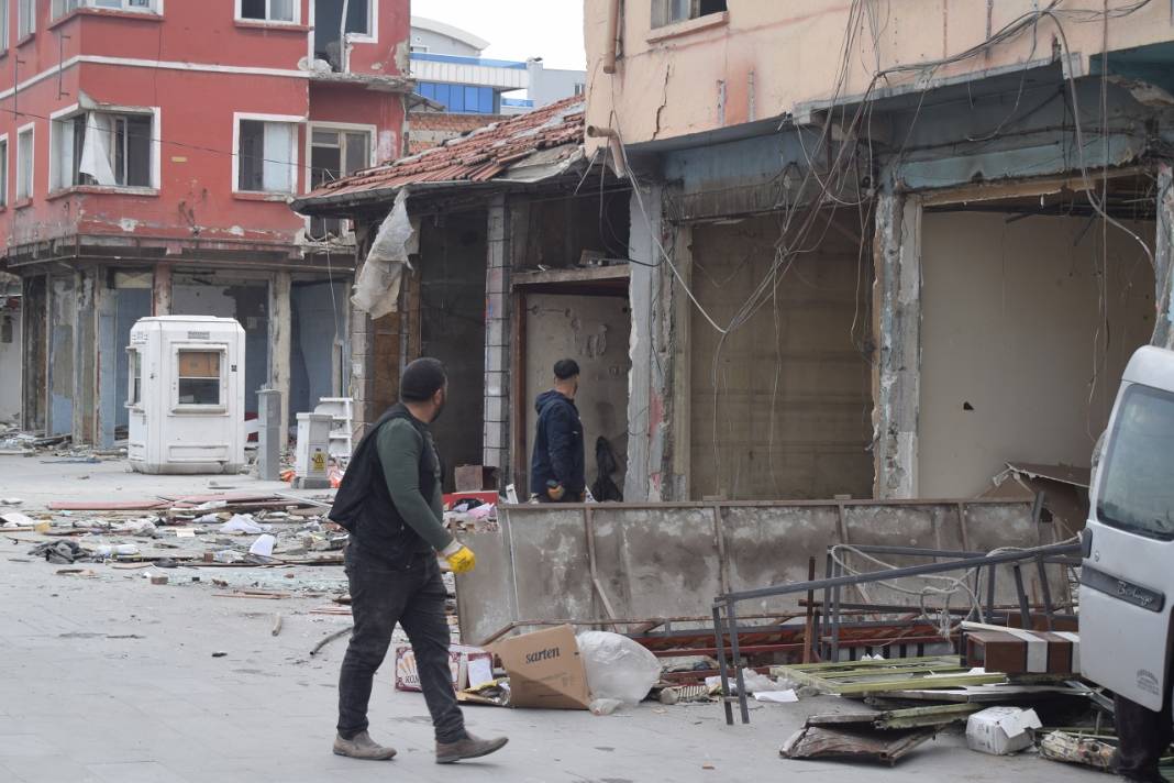 Konya’nın meşhur Peynir Pazarı’nda yıkım başladı 8