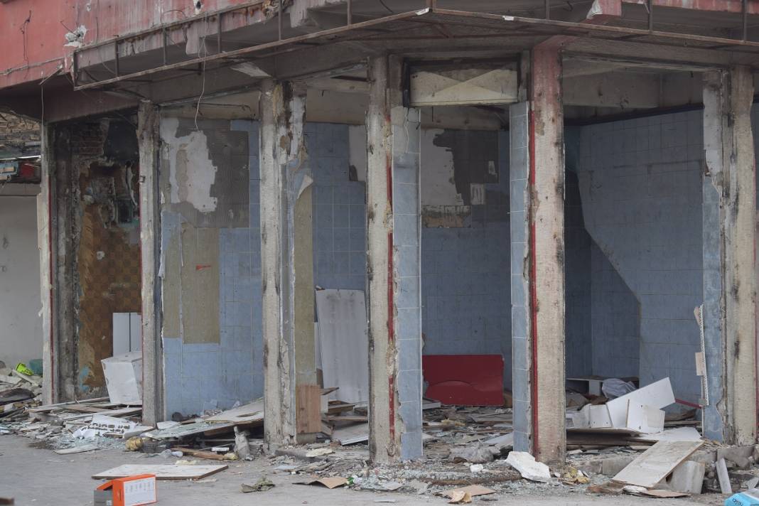 Konya’nın meşhur Peynir Pazarı’nda yıkım başladı 4