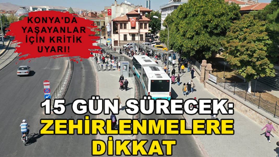 Konya’da bugün neler oldu? İşte 11 Mayıs Pazartesi günü olup bitenler… 8