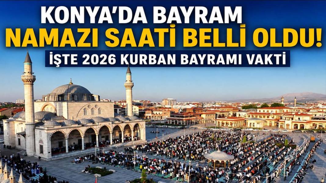 Konya’da bugün neler oldu? İşte 25 Mayıs Pazartesi günü olup bitenler… 2