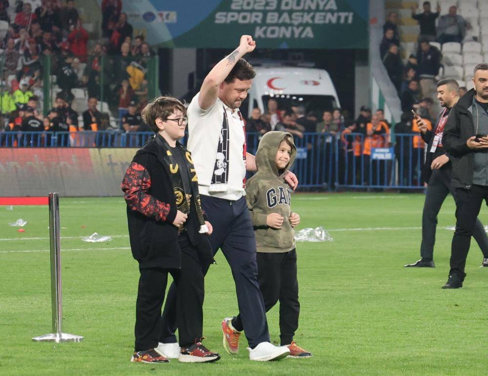 Çorum FK'nın kupa töreninden çok özel kareler 3