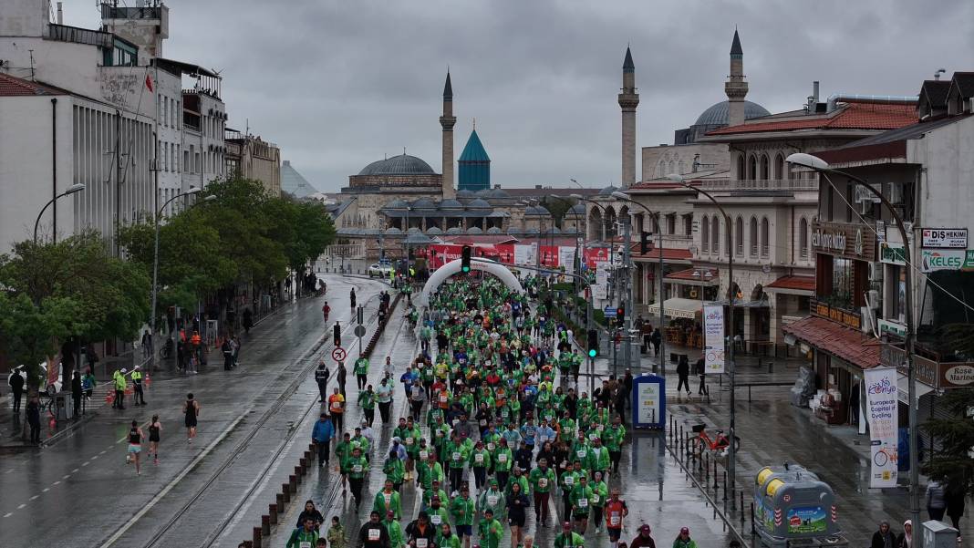 Konya Yarı Maratonu nefes kesti 1