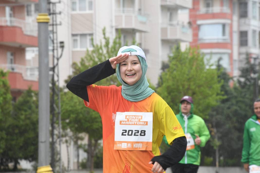 Konya Yarı Maratonu nefes kesti 8
