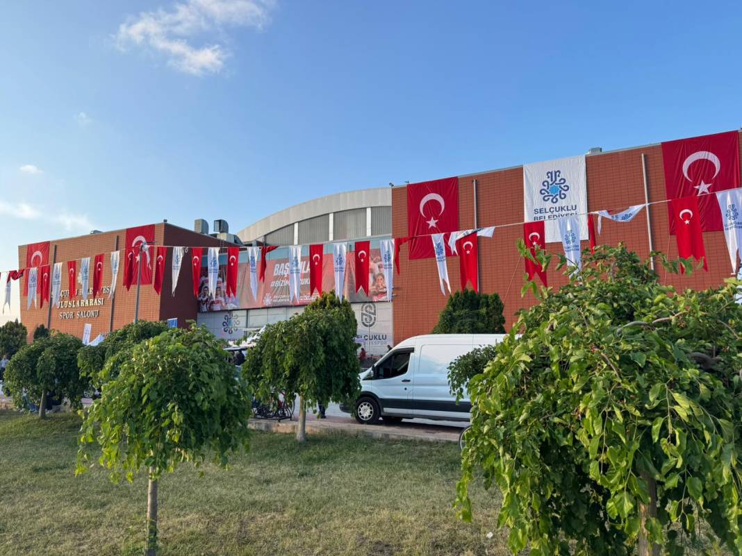 Selçuklu'da milli heyecan coşkusu 12