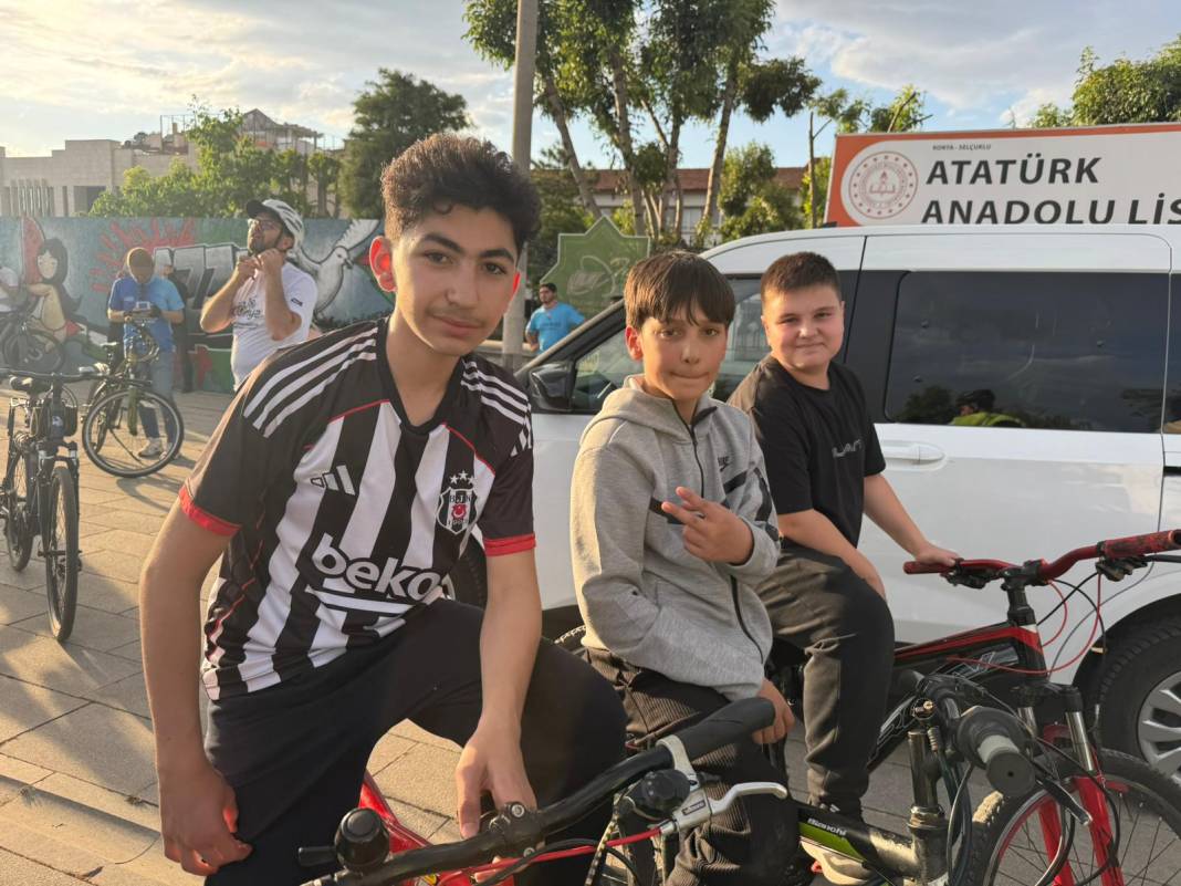 Konya'da 31 ilçe aynı anda bisiklet sürdü 10