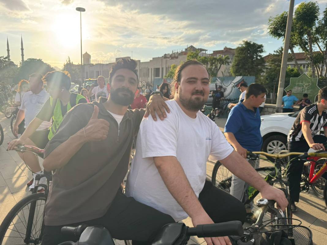 Konya'da 31 ilçe aynı anda bisiklet sürdü 12