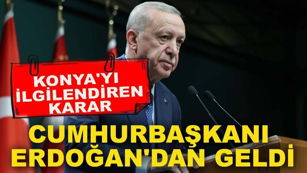Konya’da bugün neler oldu? İşte 13 Haziran Cumartesi günü olup bitenler… 2
