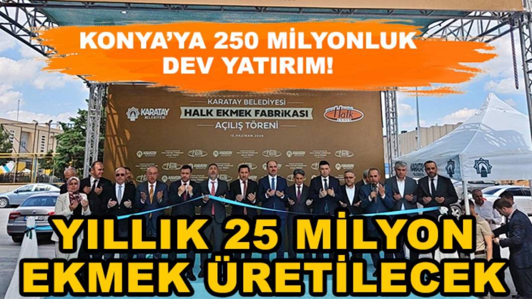 Konya’da bugün neler oldu? İşte 15 Haziran Pazartesi günü olup bitenler… 13