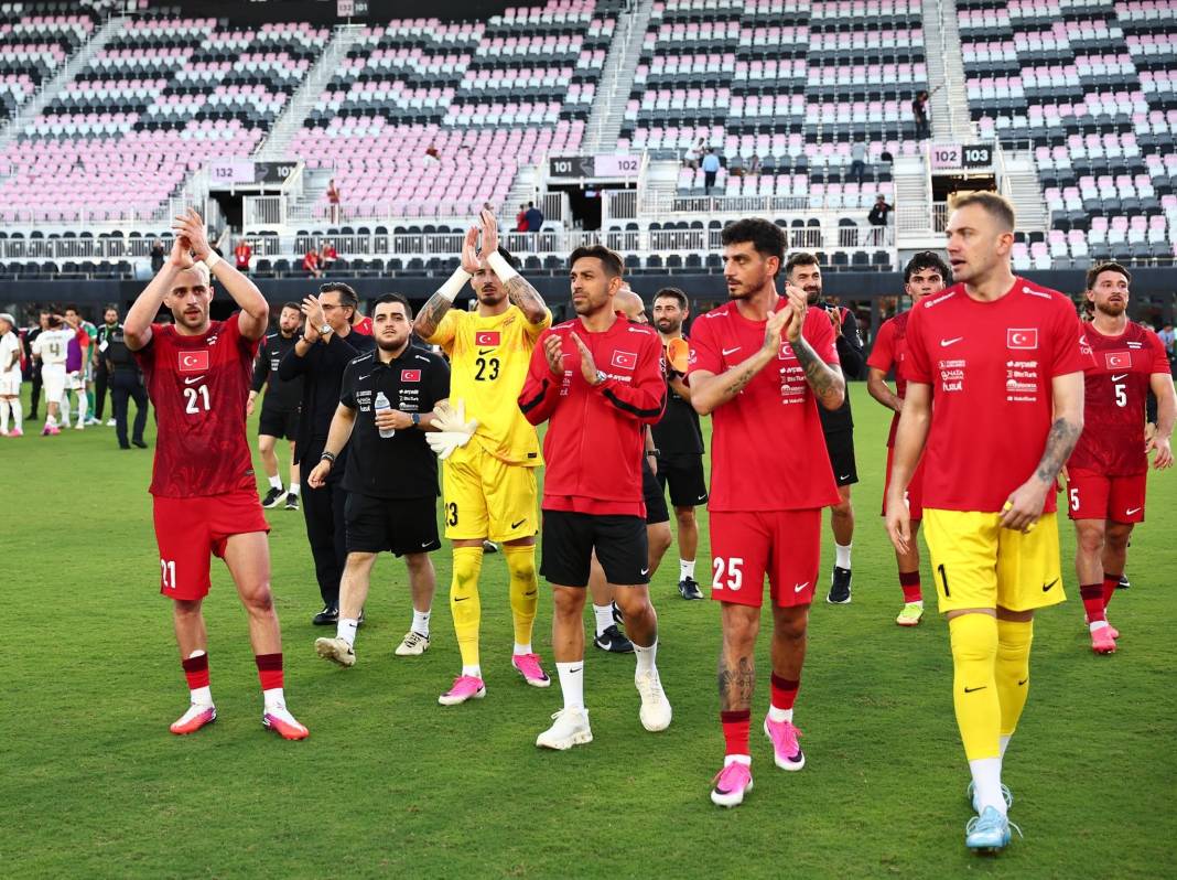 Türkiye Venezuela maçından özel kareler... 3