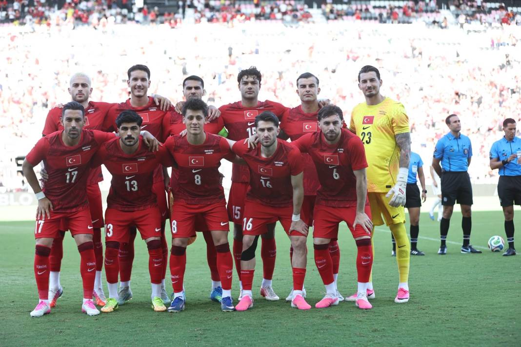 Türkiye Venezuela maçından özel kareler... 1