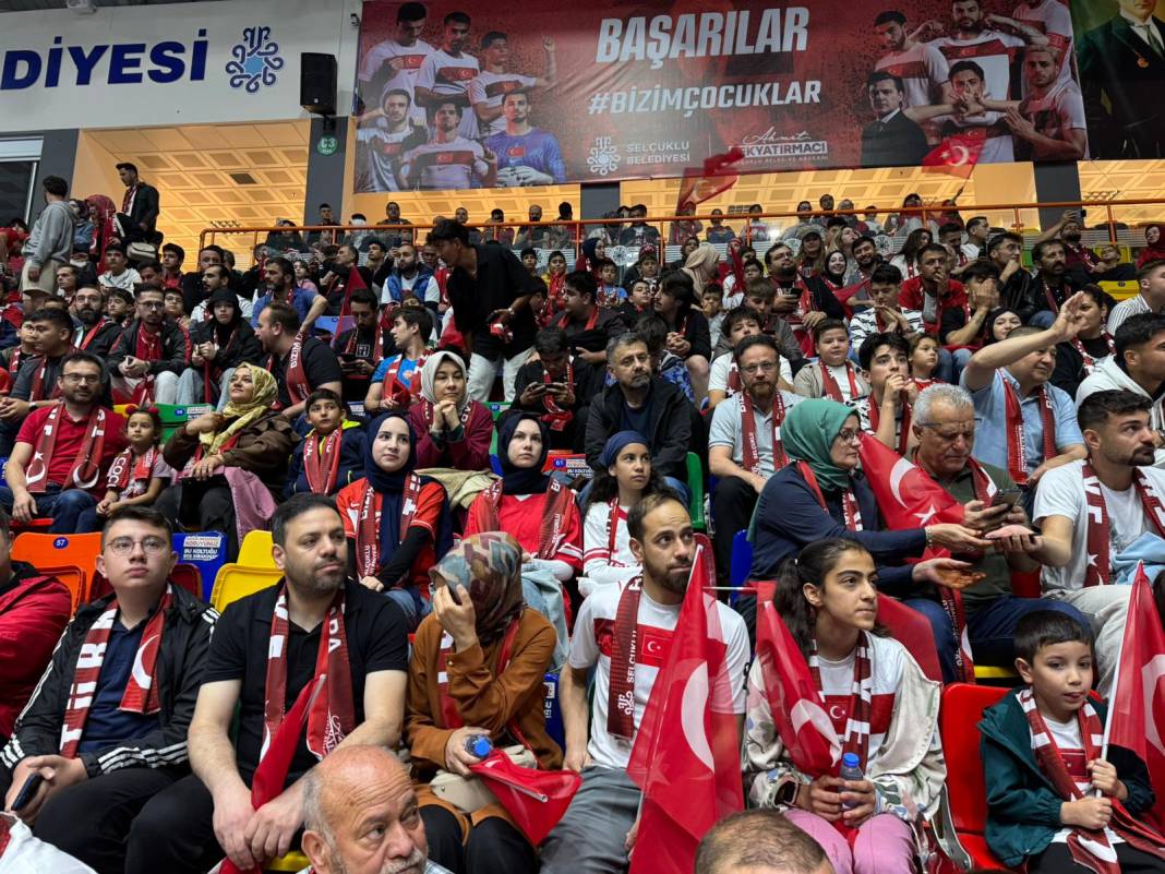 Selçuklu'da milli heyecan coşkusu 6