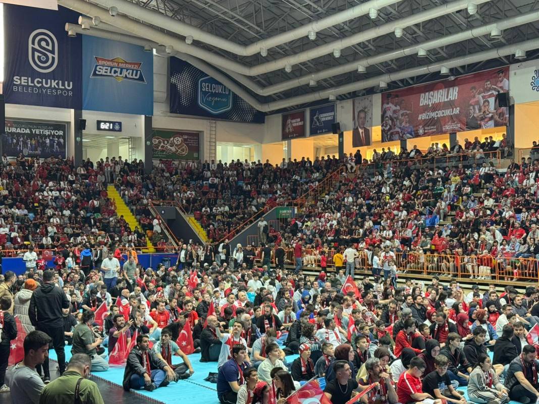 Selçuklu'da milli heyecan coşkusu 5