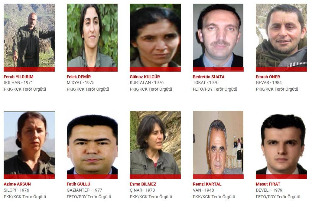 Bu isimleri bulana devlet kişi başı 20 milyon lira ödül verecek 11