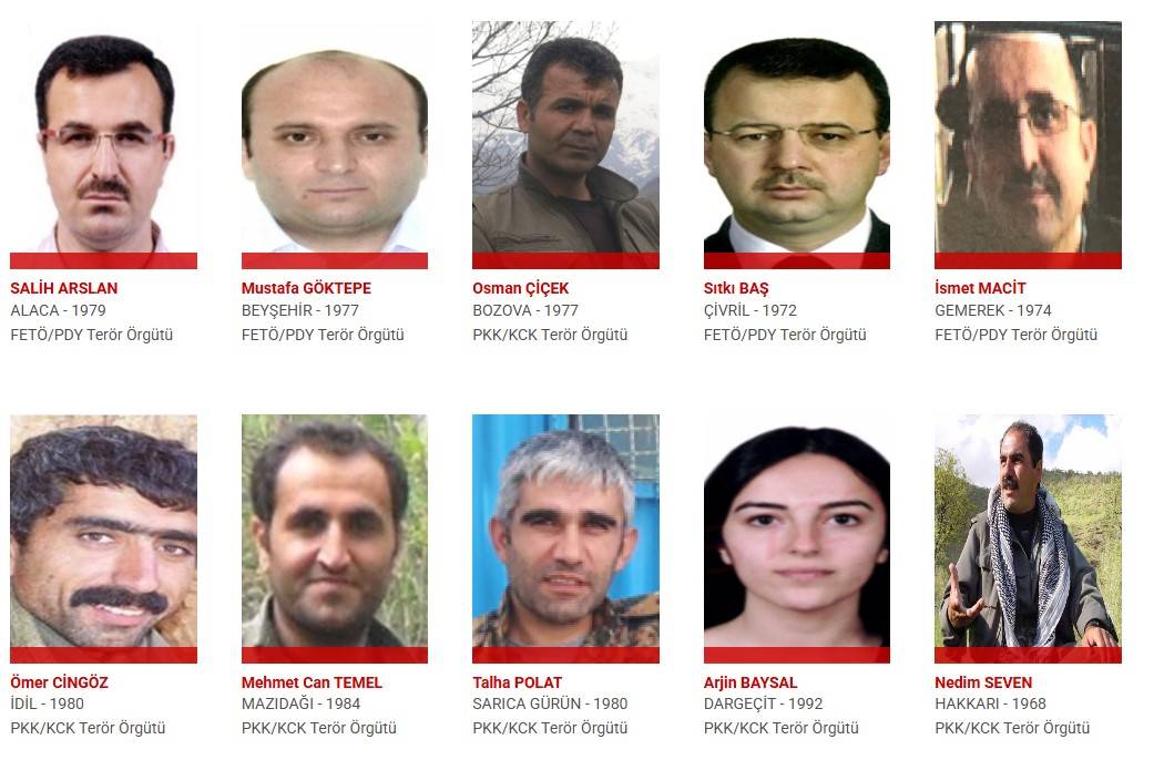 Bu isimleri bulana devlet kişi başı 20 milyon lira ödül verecek 12