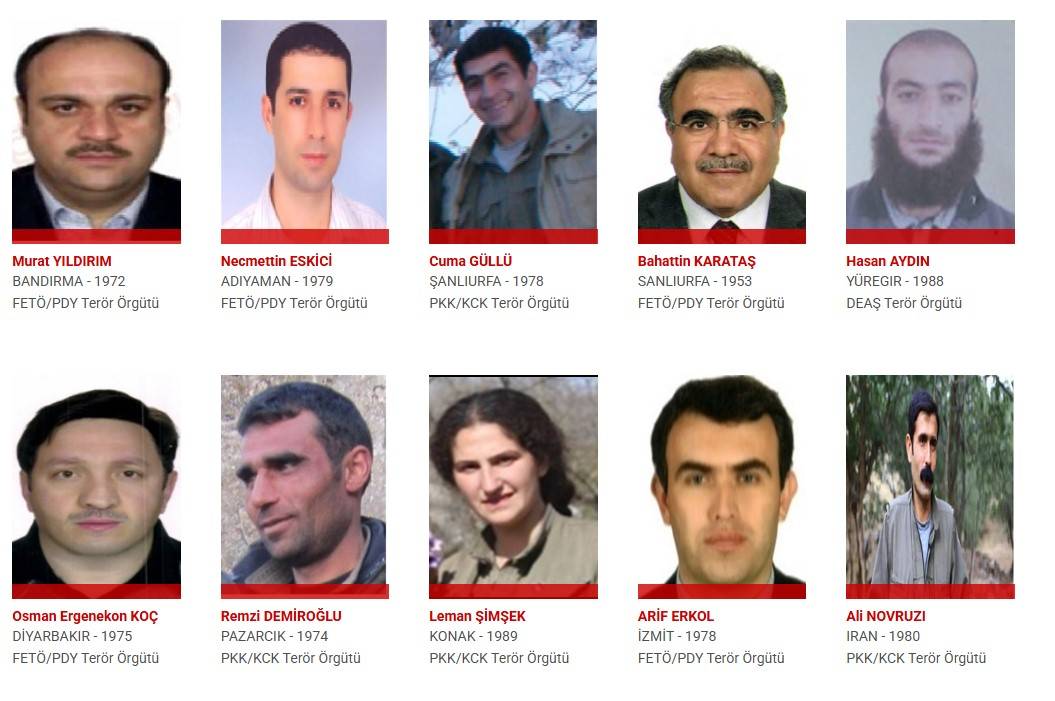 Bu isimleri bulana devlet kişi başı 20 milyon lira ödül verecek 15
