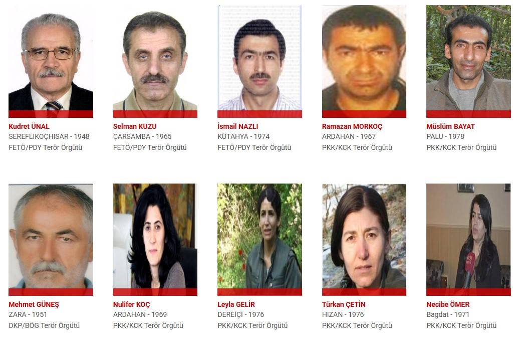Bu isimleri bulana devlet kişi başı 20 milyon lira ödül verecek 18