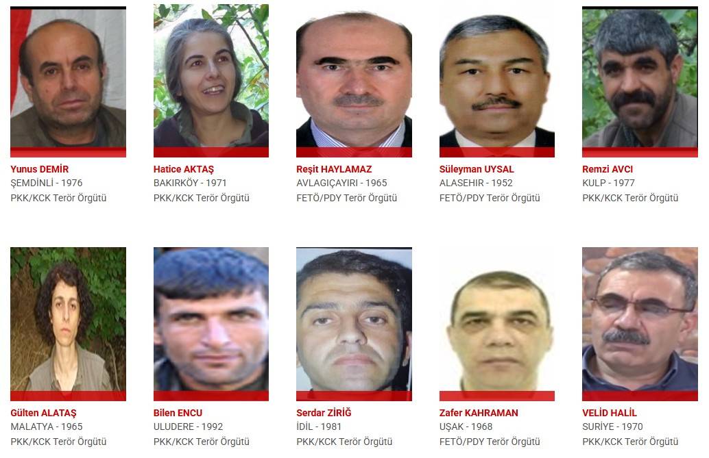 Bu isimleri bulana devlet kişi başı 20 milyon lira ödül verecek 22