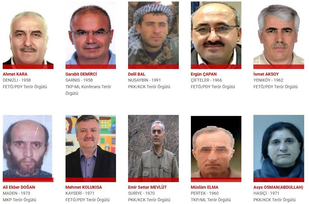 Bu isimleri bulana devlet kişi başı 20 milyon lira ödül verecek 26