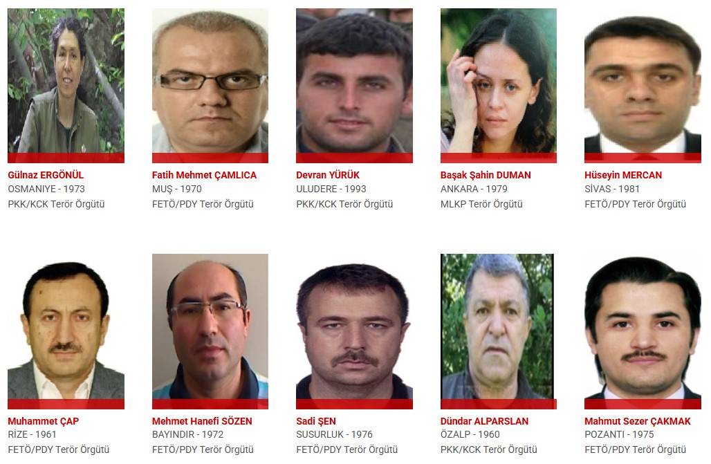 Bu isimleri bulana devlet kişi başı 20 milyon lira ödül verecek 28