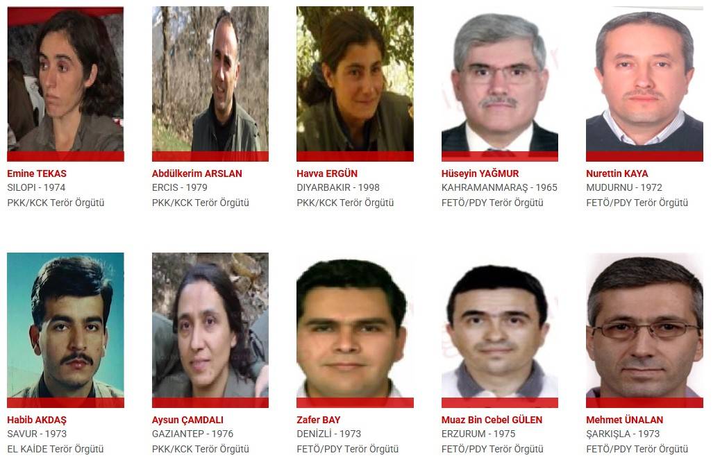 Bu isimleri bulana devlet kişi başı 20 milyon lira ödül verecek 31