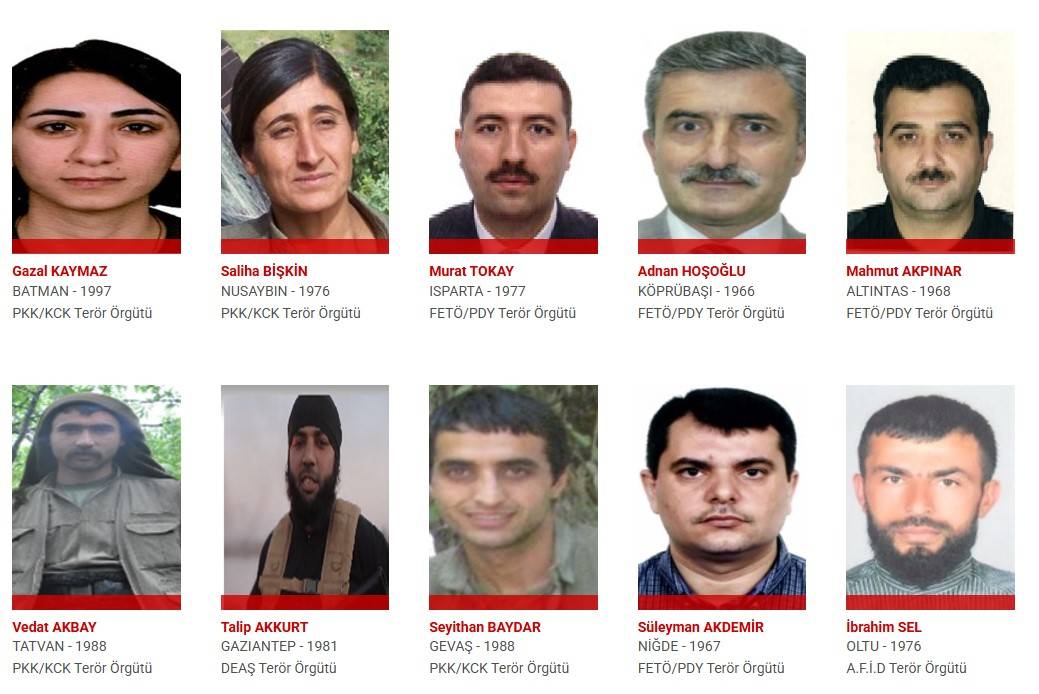 Bu isimleri bulana devlet kişi başı 20 milyon lira ödül verecek 35