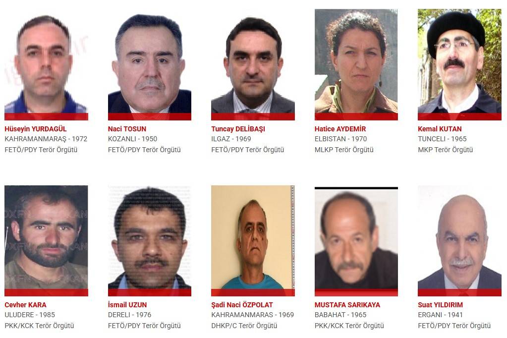 Bu isimleri bulana devlet kişi başı 20 milyon lira ödül verecek 36