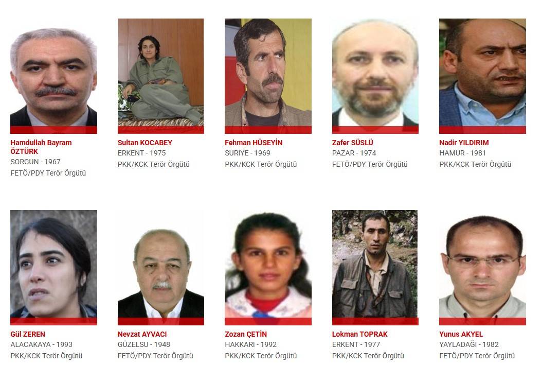 Bu isimleri bulana devlet kişi başı 20 milyon lira ödül verecek 41