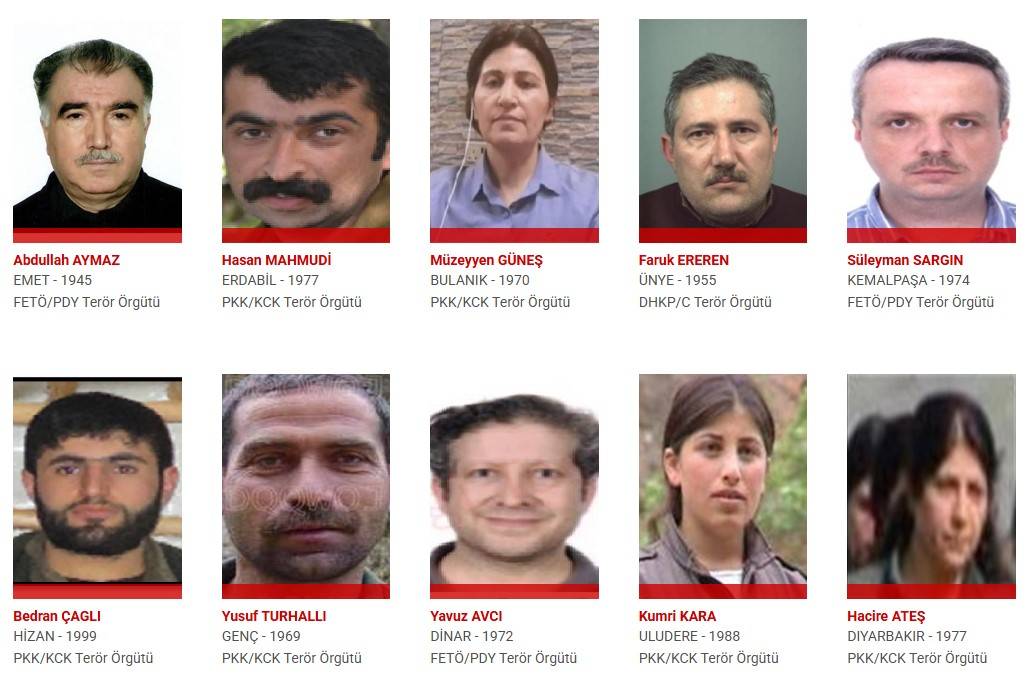 Bu isimleri bulana devlet kişi başı 20 milyon lira ödül verecek 45