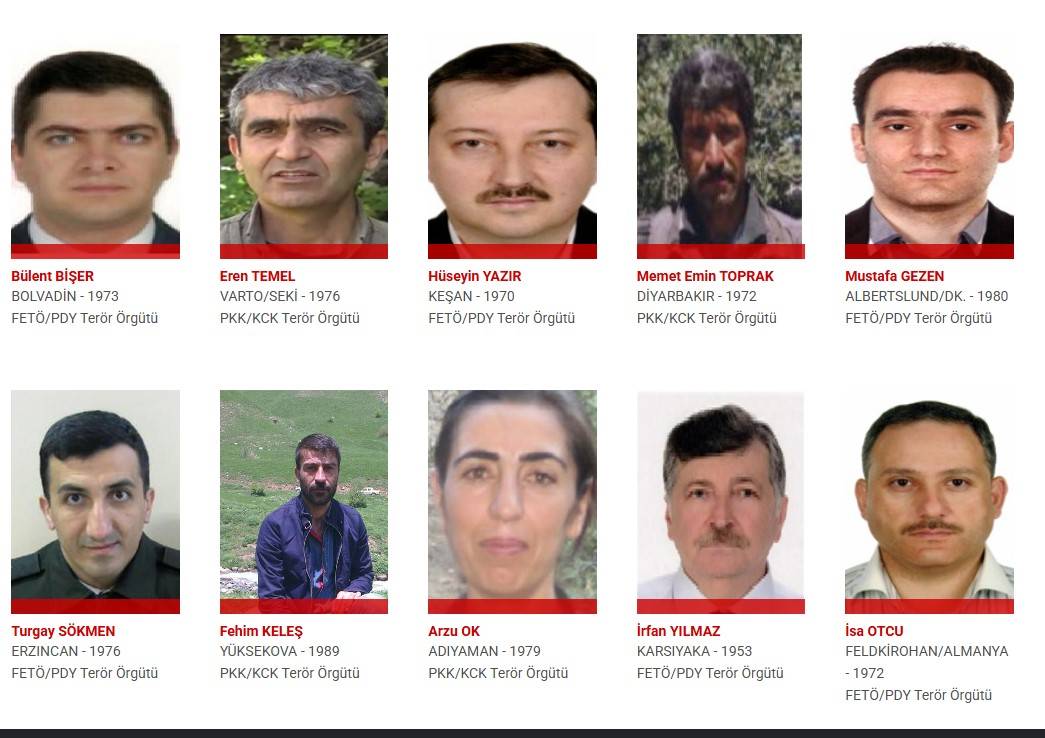 Bu isimleri bulana devlet kişi başı 20 milyon lira ödül verecek 49