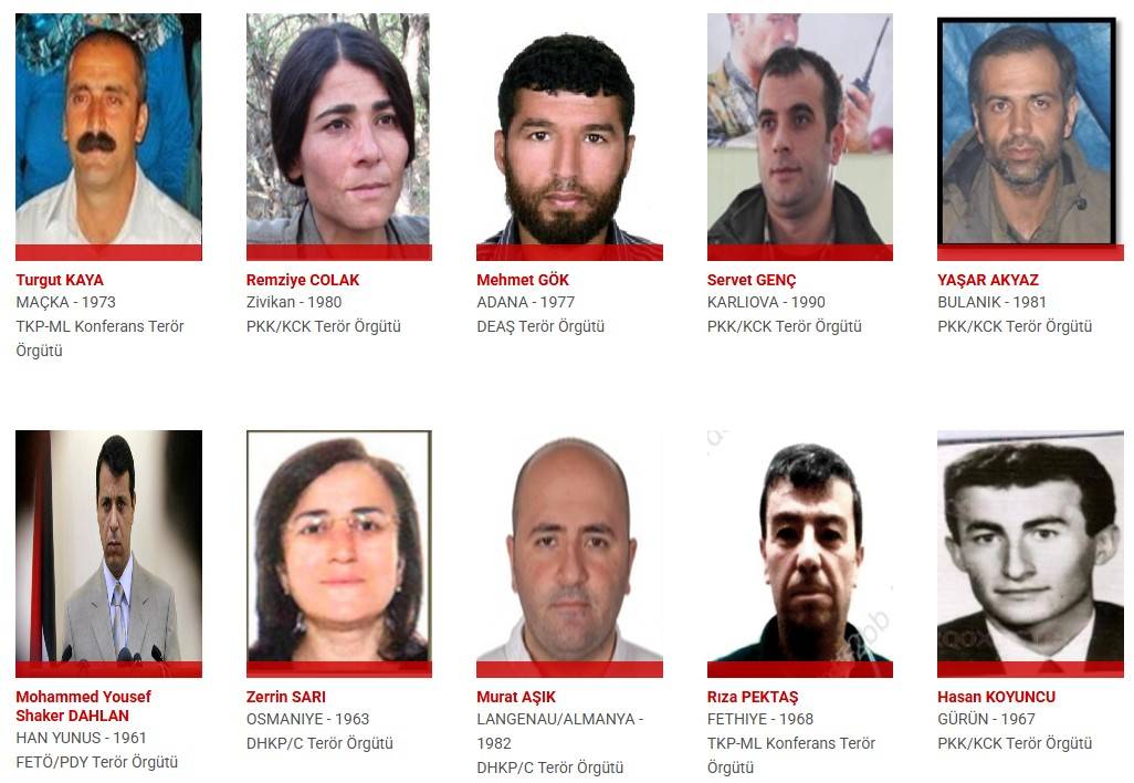 Bu isimleri bulana devlet kişi başı 20 milyon lira ödül verecek 53