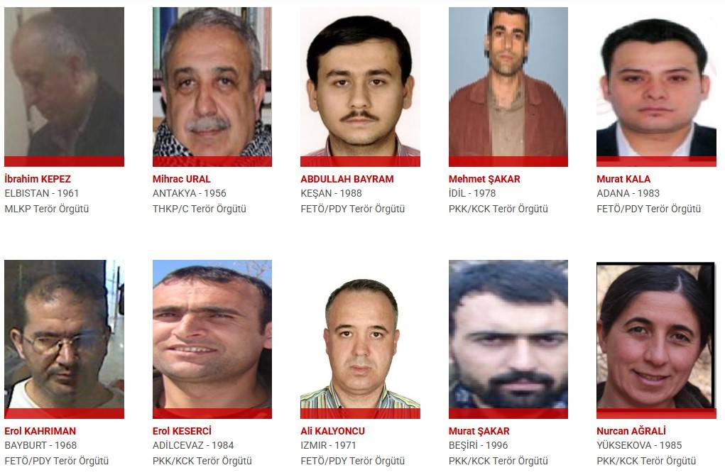 Bu isimleri bulana devlet kişi başı 20 milyon lira ödül verecek 54