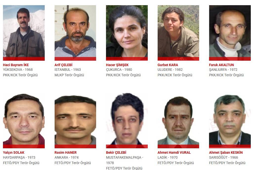 Bu isimleri bulana devlet kişi başı 20 milyon lira ödül verecek 57