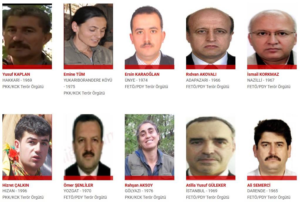 Bu isimleri bulana devlet kişi başı 20 milyon lira ödül verecek 58