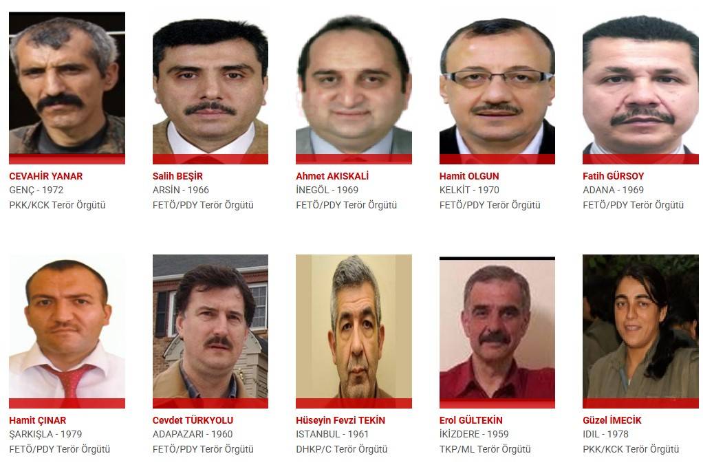 Bu isimleri bulana devlet kişi başı 20 milyon lira ödül verecek 59
