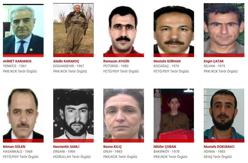 Bu isimleri bulana devlet kişi başı 20 milyon lira ödül verecek 7