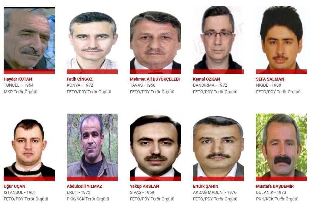 Bu isimleri bulana devlet kişi başı 20 milyon lira ödül verecek 62