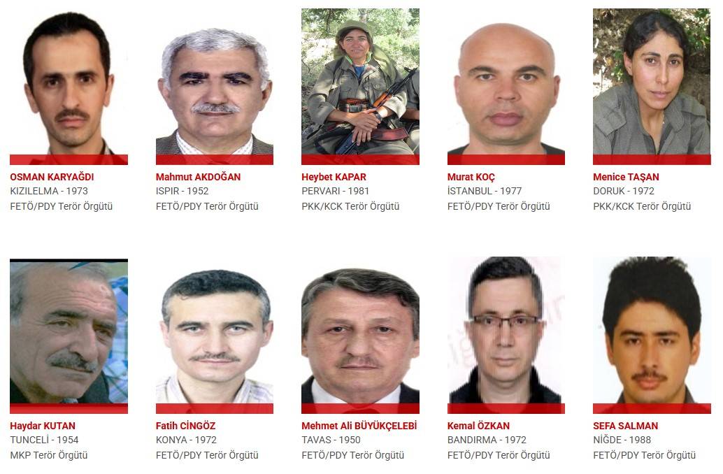 Bu isimleri bulana devlet kişi başı 20 milyon lira ödül verecek 63