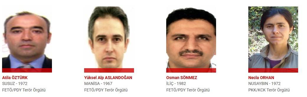 Bu isimleri bulana devlet kişi başı 20 milyon lira ödül verecek 67