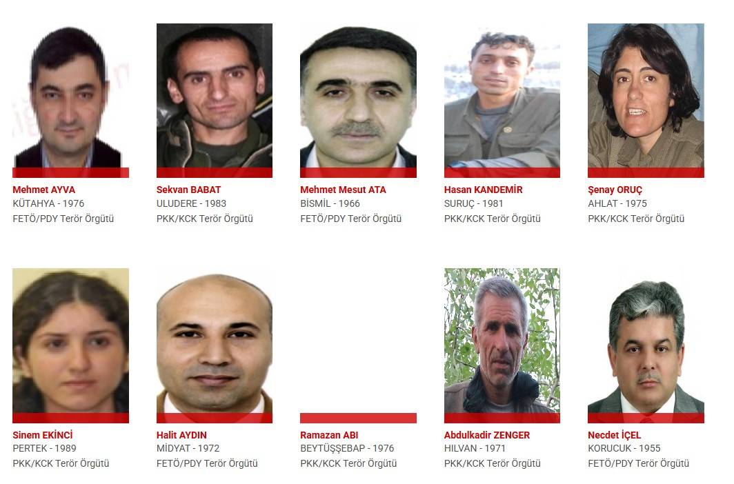 Bu isimleri bulana devlet kişi başı 20 milyon lira ödül verecek 9