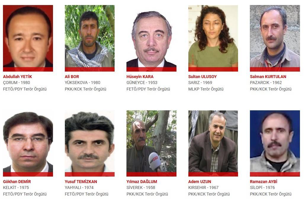 Bu isimleri bulana devlet kişi başı 20 milyon lira ödül verecek 1