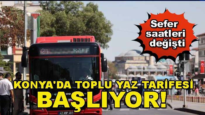 Konya’da bugün neler oldu? İşte 3 Temmuz Cuma günü olup bitenler… 2