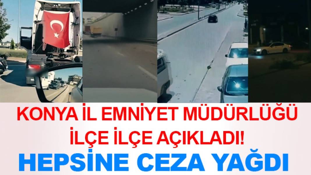 Konya’da bugün neler oldu? İşte 29 Temmuz Çarşamba günü olup bitenler… 1