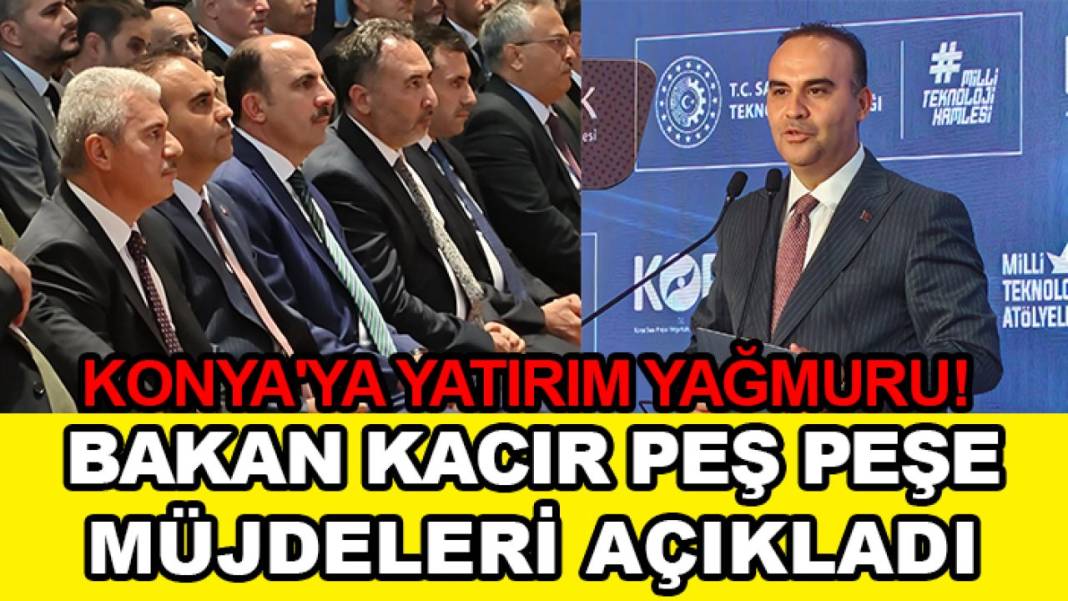 Konya’da bugün neler oldu? İşte 30 Temmuz Perşembe günü olup bitenler… 9