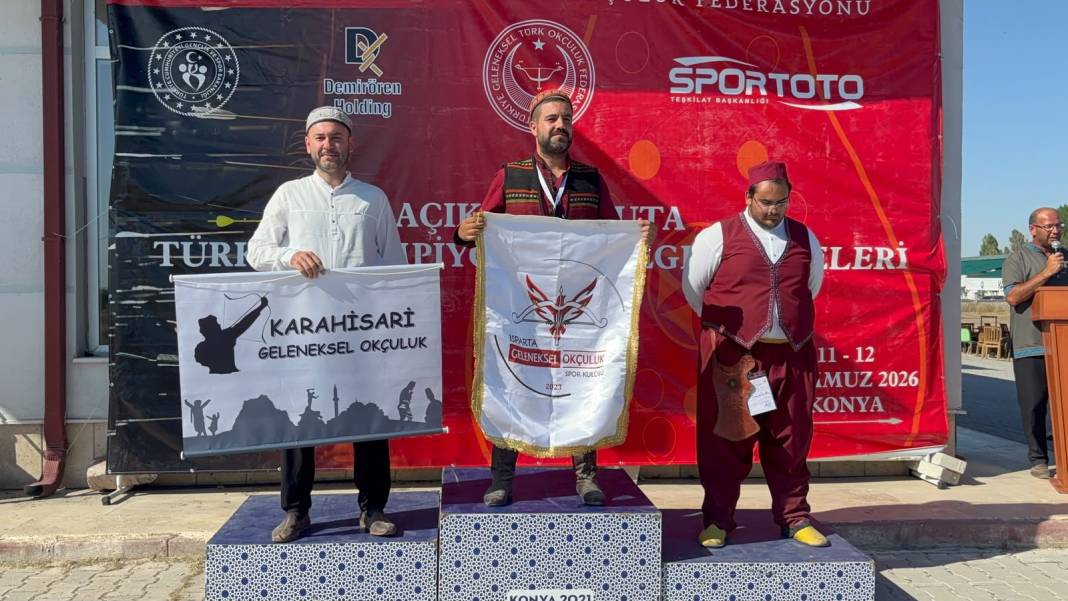 Konya'da okçuluk şampiyonası nefes kesti 2