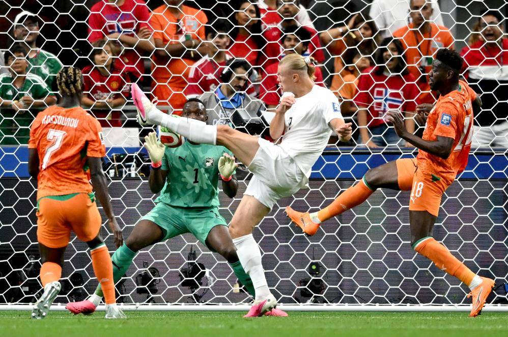 Erling Haaland attı, Norveç Fildişi Sahili'ni eledi 5