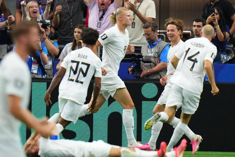 Erling Haaland attı, Norveç Fildişi Sahili'ni eledi 3