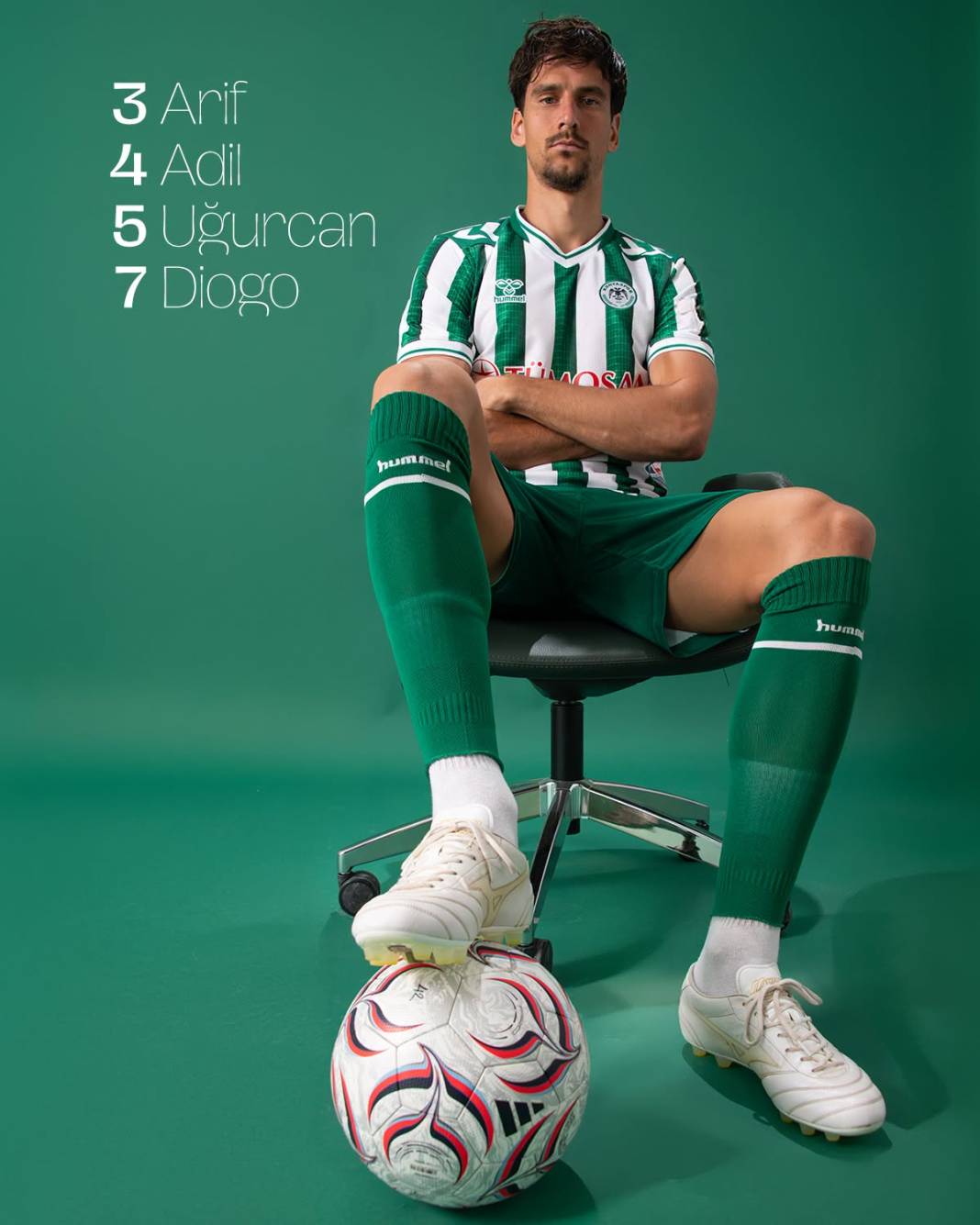 Konyaspor'da kim kaç giyecek? 3