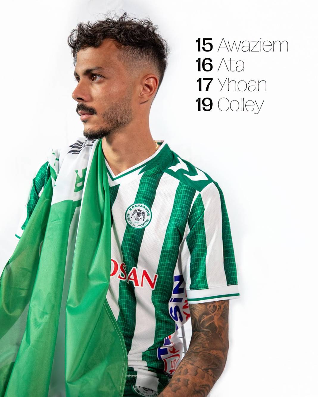 Konyaspor'da kim kaç giyecek? 5